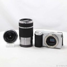 【中古】SONY(ソニー) α6400 ILCE-6400Y ダブルズームレンズキット シルバー 【269-ud】