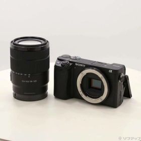 【中古】SONY(ソニー) α6400 ILCE-6400M 高倍率ズームレンズキット ブラック 【269-ud】