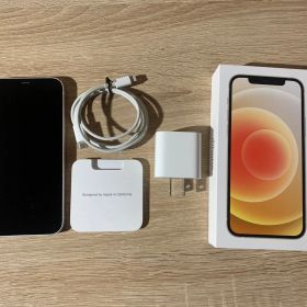 7644 iPhone 12 64GB ホワイト 動作確認済み