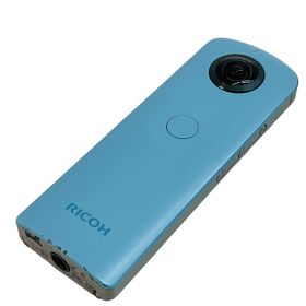 RICOH THETA SC 全天球カメラ ブルー 360度カメラ リコー 中古 訳有 C10722984