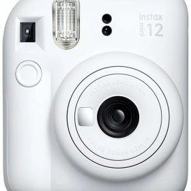 富士フイルム(FUJIFILM) チェキ インスタントカメラ instax mini 12 クレイホワイト INS MINI 12 WHITE