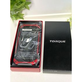 【新品未使用品】TORQUE 5G KYG01 au simロック解除品 SIMフリー 赤 レッド （付属品完備）高耐久性スマートフォン A9223