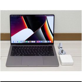 マック(Mac (Apple))の美品 MacBook Pro 14インチ 2021 M1 16GB 512GB(ノートPC)