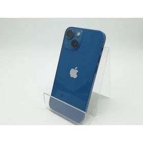 【中古】Apple iPhone 13 mini 128GB ブルー （国内版SIMロックフリー） MLJH3J/A【柏】保証期間１週間【ランクC】