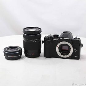 〔中古〕OLYMPUS(オリンパス) 〔展示品〕 OM-D E-M10 Mark IV EZダブルズームキット ブラック〔258-ud〕