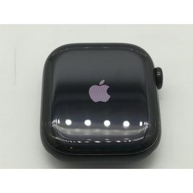 【中古】Apple Watch Series10 42mm GPS ジェットブラックアルミニウムケース/ブラックスポーツバンド (M/L) MWWF3J/A【OSU301】保証期間１ヶ月【ランクA】