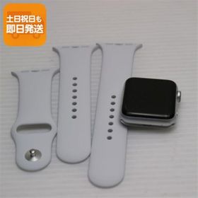 良品中古 Apple Watch series3 42mm GPSモデル シルバー 即日発送 Apple 中古 あすつく 土日祝発送OK