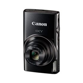 Canon キヤノン コンパクトデジタルカメラ IXY650 ブラック 光学12倍ズーム(中古品)