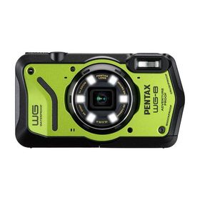 中古 1年保証 美品 PENTAX WG-8 グリーン