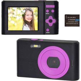 ケイヨウ コンパクトデジタルカメラ ブラック×パープル [写真 4400万画素 軽量 コンパクト ツートン かわいい] NT-DC001(BPL) 爆買