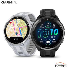 ガーミン GARMIN スマートウォッチ Forerunner 965 時計 白 黒 ランニング アスリート ウォーキング サイクルブラック ホワイト