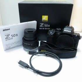 【全品ポイント10倍！要エントリー】【期間限定セール】ニコン Nikon ミラーレス一眼レンズキット Z50II/NIKKOR Z DX 16-50mm f/3.5-6.3 VR 【中古】