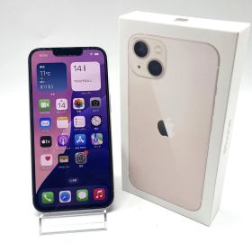 ★Apple iPhone13 ピンク128GB MLNE3J/A 利用制限ー バッテリー容量86％ SIMロック無し 付属有り 中古★006871