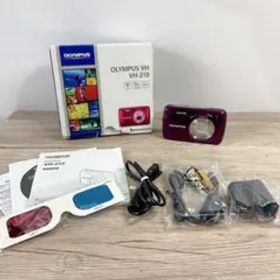 OLYMPUS VH-210 パープル 14MP 5倍ズーム デジカメ