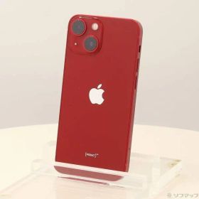 ソフマップ 〔中古品〕 iPhone13 mini 128GB プロダクトレッド MLJG3J／A SIMフリー 〔ネットワーク利用制限▲〕【247】