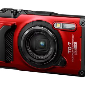 【在庫目安:あり】【送料無料】OLYMPUS TG-7 RED デジタルカメラ Tough TG-7 （レッド）