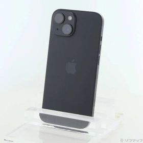 〔中古品〕 iPhone15 128GB ブラック MTMH3J／A SIMフリー【262】
