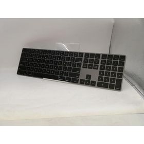 【中古】Apple Magic Keyboard（2018/テンキー付き/A1843） - 英語（US） スペースグレイ MRMH2LL/A【東池袋1丁目】保証期間１週間