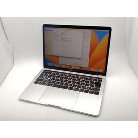 【中古】Apple MacBook Pro 13インチ Corei5:2.4GHz Touch Bar搭載 512GB シルバー MV9A2J/A (Mid 2019)【千葉】保証期間１ヶ月【ランクC】
