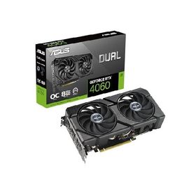 エイスース ASUS Dual GeForce RTX 4060 EVO OC Edition 8GB GDDR6 (PCIe 4.0、8GB GDDR6、DLSS 3、HDMI 2.1a、DisplayPort 1.4a、Axial-Techファンデザイン、0d