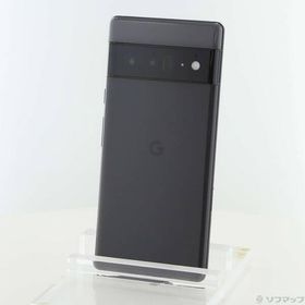 〔中古〕GOOGLE(グーグル) Google Pixel 6 Pro 256GB ストーミーブラック GF5KQ Softbank SIMフリー 〔ネットワーク利用制限▲〕〔258-ud〕
