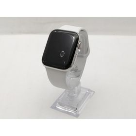 【中古】Apple Apple Watch Series4 44mm Cellular シルバーステンレス/ホワイトスポーツバンド MTX02J/A【新宿2】保証期間１ヶ月【ランクB】