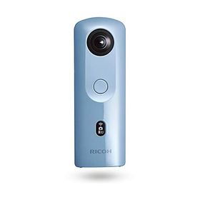 RICOH THETA SC2 BLUE ブルー 360度全天球カメラ 360°手振れ補正機能搭載 (中古品)