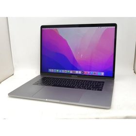 【中古】Apple MacBook Pro 15インチ CTO (Late 2016) スペースグレイ Core i7(2.9G)/16G/256G(SSD)/Radeon Pro 450【新宿2】保証期間１ヶ月【ランクC】