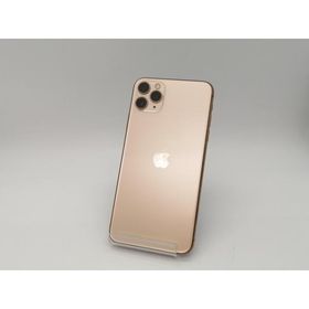 【中古】Apple docomo 【SIMロック解除済み】 iPhone 11 Pro Max 256GB ゴールド MWHL2J/A【広島本通】保証期間１ヶ月【ランクC】