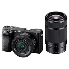 ミラーレス一眼レフカメラ ソニー α6400 ILCE-6400X ダブルズームレンズキット [ブラック]