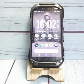 au 京セラ TORQUE G04 ブラック KYV46 本体 白ロム SIMロック解除済み SIMフリー C545299