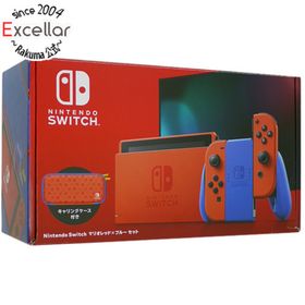 ニンテンドースイッチ(Nintendo Switch)の任天堂 Nintendo Switch マリオレッド×ブルー セット HAD-S-RAAAF Joy-Con(R)なし 元箱あり(家庭用ゲーム機本体)