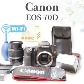 物撮り最適セット✨️Canon EOS 70D✨️ストロボ付き Wi-Fi搭載