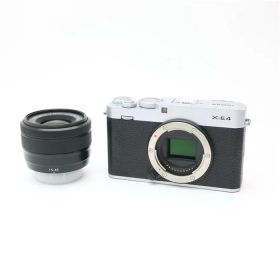【中古】 《美品》 FUJIFILM X-E4 XC15-45mmレンズキット シルバー [ デジタルカメラ ]