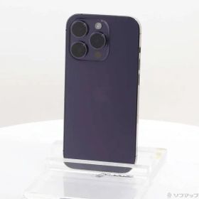 ソフマップ 〔中古品〕 iPhone14 Pro 128GB ディープパープル MQ0F3J／A SIMフリー【262】