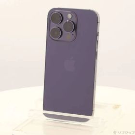 ソフマップ 〔中古品〕 iPhone14 Pro 256GB ディープパープル MQ1E3J／A SIMフリー【297】