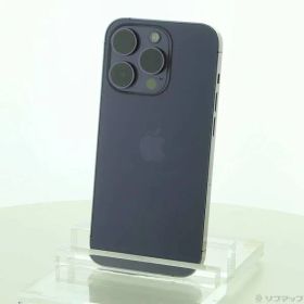 ソフマップ 〔中古品〕 iPhone14 Pro 256GB ディープパープル MQ1E3J／A SIMフリー【196】