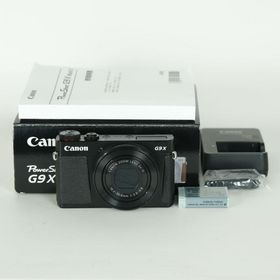 [美品 | 注意事項あり] Canon PowerShot G9X Mark II ブラック | コンパクトデジタルカメラ