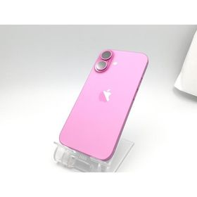 【中古】Apple 国内版 【SIMフリー】 iPhone 16 128GB ピンク MYDT3J/A【ECセンター】保証期間１ヶ月【ランクA】