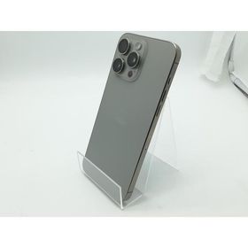 【中古】Apple 国内版 【SIMフリー】 iPhone 15 Pro Max 256GB ホワイトチタニウム MU6Q3J/A【津田沼】保証期間１ヶ月【ランクB】