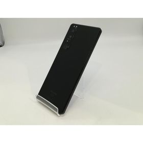 【中古】SONY docomo 【SIMロック解除済み】 Xperia 1 III フロストブラック 12GB 256GB SO-51B【ECセンター】保証期間１ヶ月【ランクC】