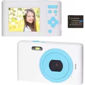 慶洋エンジニアリング KEIYO TWO TONE コンパクトデジタルカメラ 白青 NT-DC001（WAQ）