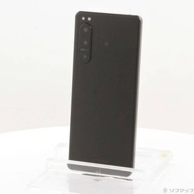 〔中古〕SONY(ソニー) Xperia 5 IV 256GB ブラック XQ-CQ44-B2JPCX0 SIMフリー〔368-ud〕