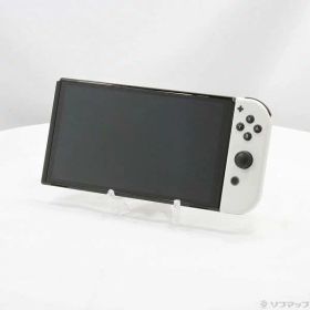 【中古】Nintendo(任天堂) Nintendo Switch 有機ELモデル Joy-Con(L)／(R) ホワイト 【276-ud】