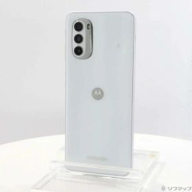 【中古】Motorola(モトローラ) moto g52j 5G II 128GB パールホワイト PATM0005JP SIMフリー 【251-ud】