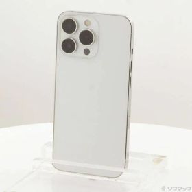 ソフマップ 〔中古品〕 iPhone13 Pro 256GB シルバー MLUP3J／A SIMフリー【295】