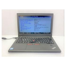 中古 モバイルノートパソコン Lenovo ThinkPad X270 20K6CT01WW Corei7-6500U/8GB-MEM/12.5インチ/OS無し/BT消耗/難あり品※内蔵ストレージ欠品