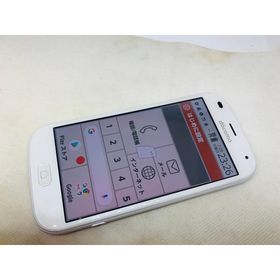 ★送料無料★美品★docomo★F-42A★ホワイト★0088280000228★SYS★01/16
