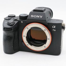 SONY ソニー α7III ILCE-7M3 ボディ ブラック デジタル一眼カメラ シャッター回数：46,107 枚 元箱あり 中古難有