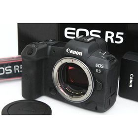 【全額返金保証】美品｜キヤノン EOS R5 ボディ（センサー清掃済） CA01-R3807-2P5